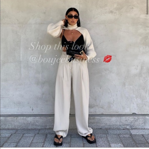 ZARA BNWT Knit Arm Warmer Sweater - Picture 6 of 16